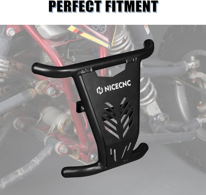 NICECNC Aluminum Front Bumper Protector Compatible with Yamaha Raptor 700 2016-2026, Raptor 700R 2016-2026, Replacement for 1PE-F5712-00-00 - Image 2